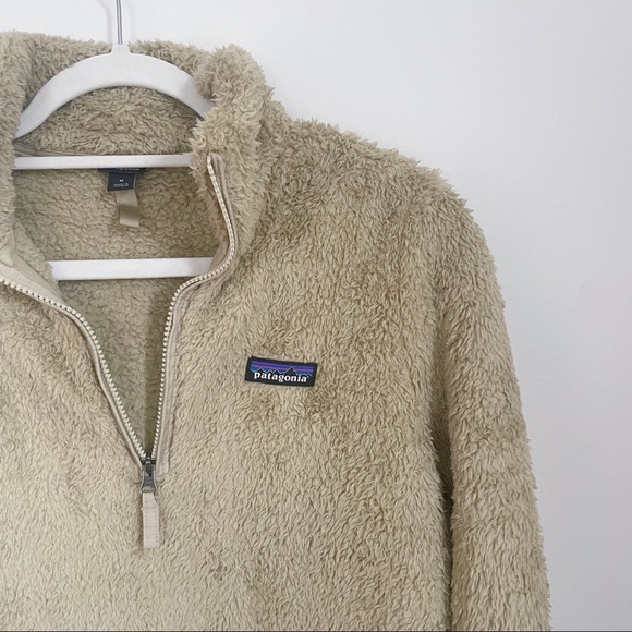 Patagonia Women’s Los Gatos Fleece Quarter Zip in Khaki, Size M - Picture 2 of 4